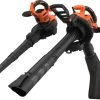 Black & Decker BLACK+DECKER BEBLV300SB- Souffleur QS - 404 Km/h - 3000W - Fonction Aspiration/soufflage - Filaire
