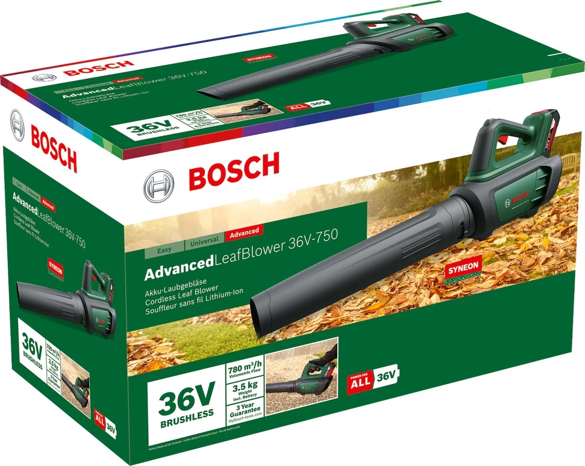 Bosch AdvancedLeafBlower 36V-750 Souffleur De Feuilles - Sans Batterie 36V Ni Chargeur 9 Bosch AdvancedLeafBlower 36V-750 Souffleur De Feuilles - Sans Batterie 36V Ni Chargeur – Image 7