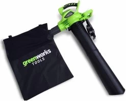 Souffleuse Ă Feuilles Sans Fil Greenworks GD40BV | Aspirateur Ă Feuilles Ă Batterie Sans Batterie Ni Chargeur