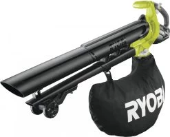 Ryobi OBV18 - Souffleur / Aspirateur De Feuilles Avec Batterie Et Chargeur Ensemble Complet
