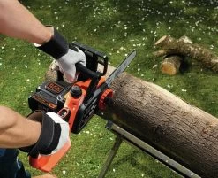 Black & Decker Tronçonneuse BLACK + DECKER GKC1825LB - 18V - Longueur D'épée 25cm - Sans Batterie Ni Chargeur -Outils de jardinage professionnels 1200x976