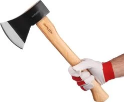 Hache 1000 G Avec Lame En Acier Bois Hickory Et Acier Au Carbone - Hache à Main Pour Jardin Et Forêt - Hache Universelle Petite Et Compacte - Hache à Fendre Avec Manche En Bois Laqué 14 Hache 1000 G Avec Lame En Acier Bois Hickory Et Acier Au Carbone - Hache à Main Pour Jardin Et Forêt - Hache Universelle Petite Et Compacte - Hache à Fendre Avec Manche En Bois Laqué -Outils de jardinage professionnels 1200x986