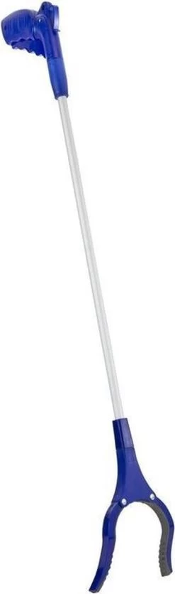 2x Benne à Ordures En Aluminium Avec Doigts De Préhension Antidérapants 100 Cm - Benne à Déchets / Benne à Saleté -Outils de jardinage professionnels 355x1200 1