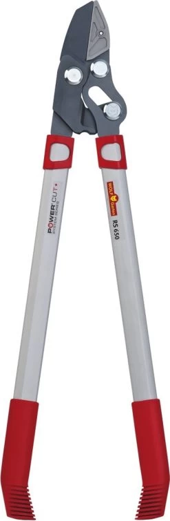 Élagueur D'élagage WOLF-Garten POWER CUT RS 650 - Longueur 650mm - Bras De Levier En Aluminium - 2x Plus De Puissance - Tension De Lame Réglable - Enclume