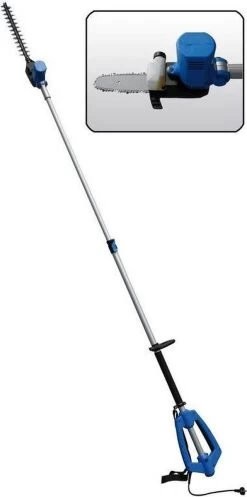 Güde 2 En 1 Güde Avec Taille-haie Et Scie à élaguer - Poignée Et Tête De Coupe Réglables - 800W