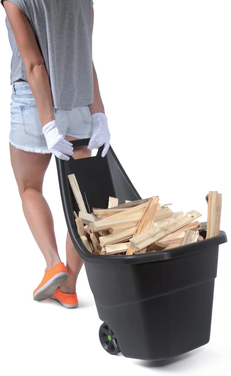 Prosperplast Chariot à Déchets 55 Litres Anthracite - Chariot De Jardin - Brouette - Chariot De Jardin - Chariot à Déchets De Jardin - Chariot De Jardin - Poubelle De Jardin - Chariot à Déchets - Chariot à Litière 4 Prosperplast Chariot à Déchets 55 Litres Anthracite - Chariot De Jardin - Brouette - Chariot De Jardin - Chariot à Déchets De Jardin - Chariot De Jardin - Poubelle De Jardin - Chariot à Déchets - Chariot à Litière – Image 2