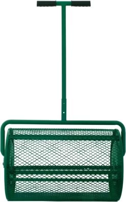Épandeur De Compost Vert T-Mech - Capacité De 80 L - Conception Légère - Porte à Charnière - Comprend Des Gants De Jardin -Outils de jardinage professionnels 754x1200 3