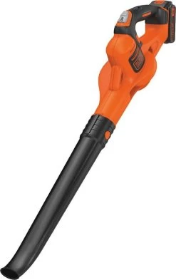 Black & Decker Souffleuse à Feuilles BLACK+DECKER GWC1820PC-QW - Faible Bruit - 18V - Vitesse De Soufflage 209 Km / H