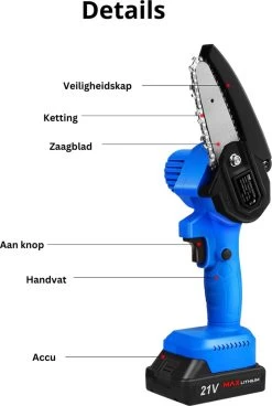 Mini Tronçonneuse - Tronçonneuse - Sécateur Electrique - Taille Haie Electrique - 2 Batteries - 10 CM -Outils de jardinage professionnels 806x1200 1