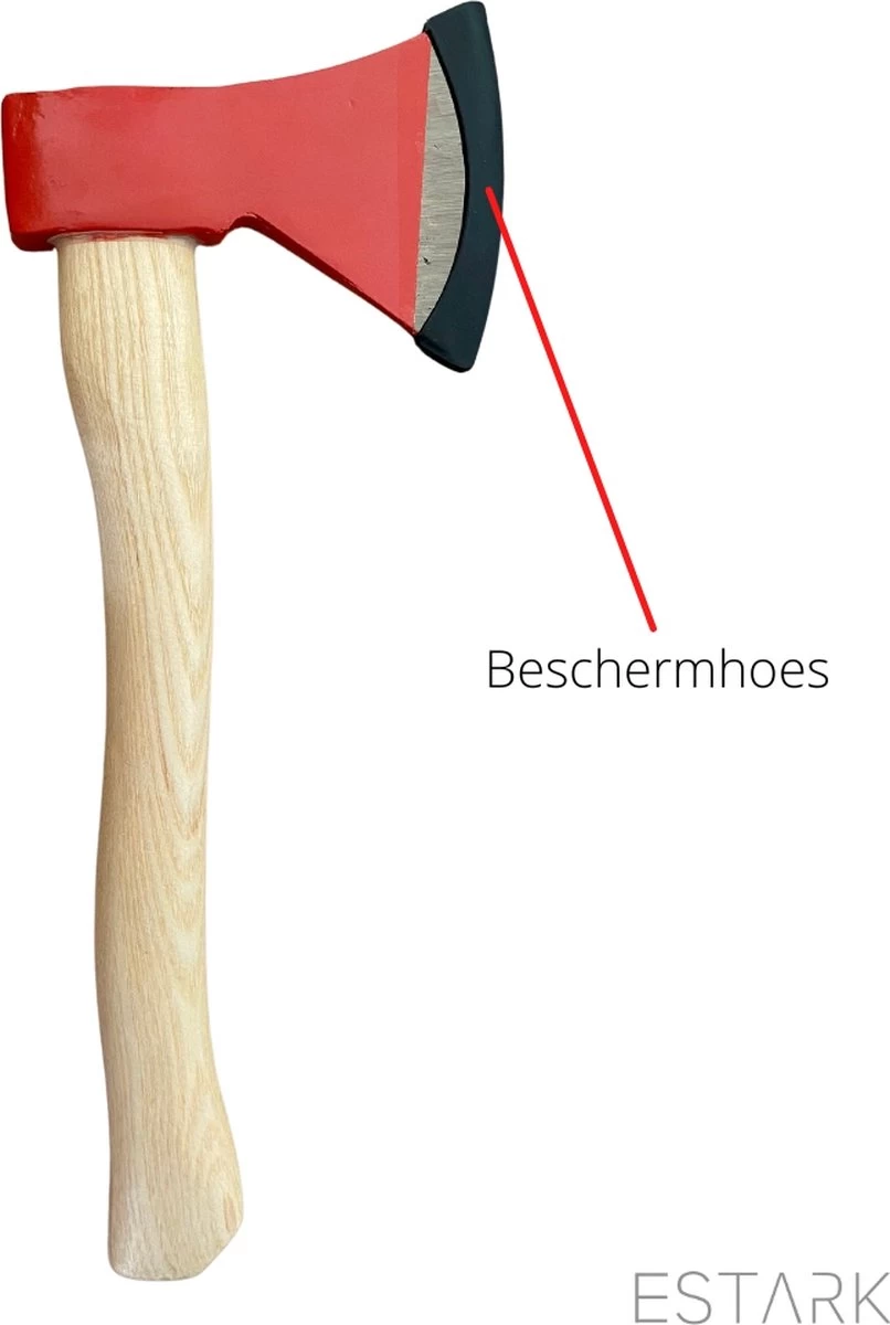 Hache De Cuisine - Hache - 600 Grammes - Hache à Main Rouge 600 Grammes 36 Cm - Hache à Hakbijl - Hache à Fendre - Clivage Bois - Camping Plein Air Haches De Camping Métal / Bois 8 Hache De Cuisine - Hache - 600 Grammes - Hache à Main Rouge 600 Grammes 36 Cm - Hache à Hakbijl - Hache à Fendre - Clivage Bois - Camping Plein Air Haches De Camping Métal / Bois – Image 6