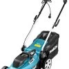 Makita ELM3320 Tondeuse à Gazon Marcher Derrière Un Tracteur Tondeuse Noir, Turquoise Secteur -Outils de jardinage professionnels 812x1200 1