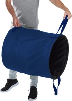 Lot De 3 Sacs Poubelles De Jardin Relaxdays - Sac à Feuilles Pop-up - 160L - Sac à Mauvaises Herbes - 3 Poignées - Bleu -Outils de jardinage professionnels 856x1200 1