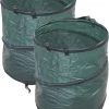 Nature 2x Sacs à Déchets Verts Pliables 90 Litres - Sacs De Jardinage à Déchets De Jardin - Nettoyer / Ranger Le Jardin -Outils de jardinage professionnels 863x1200