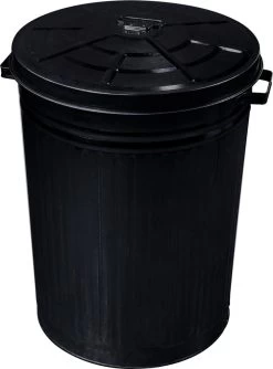 Poubelle De Jardin | Poubelles | Poubelle | Poubelle | Poubelle | Poubelle | Poubelle | Tri Des Déchets | Able Et Borret | Noir | 75 L.