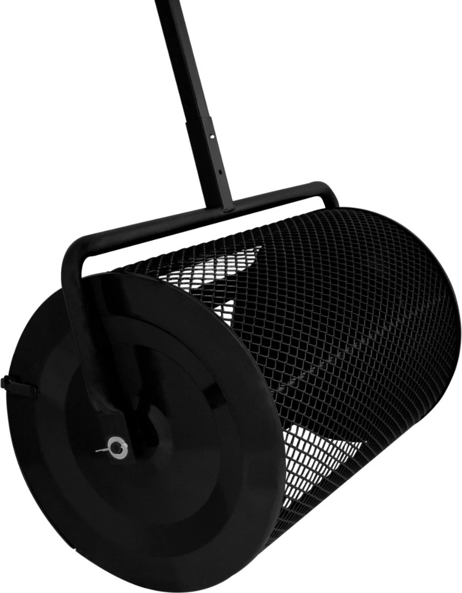 Épandeur De Compost Zwart T-Mech - Capacité De 80 L - Conception Légère - Porte à Charnière - Comprend Des Gants De Jardin 6 Épandeur De Compost Zwart T-Mech - Capacité De 80 L - Conception Légère - Porte à Charnière - Comprend Des Gants De Jardin – Image 4