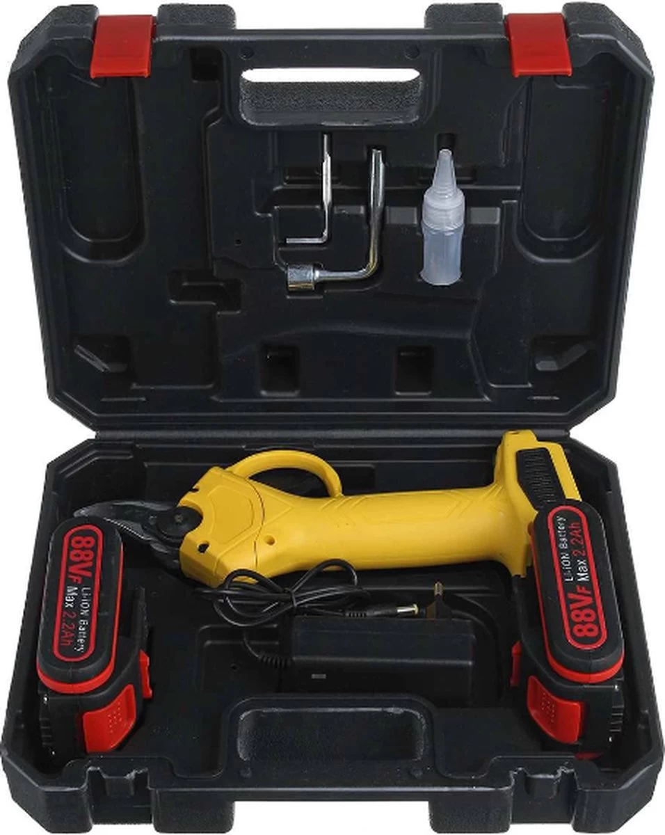 VIOLEWORKS® Sécateur Électrique - Sécateur Électrique - Pour Batterie Makita - 2x Batterie - Électrique - Sur Batterie - 9000 MAh - 88V 6 VIOLEWORKS® Sécateur Électrique - Sécateur Électrique - Pour Batterie Makita - 2x Batterie - Électrique - Sur Batterie - 9000 MAh - 88V – Image 4