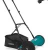 Tondeuse à Rouleau VONROC - Tondeuse à Main - 400 Mm - 4 Hauteurs De Coupe Réglables (15-25-31-35 Mm) Avec Support Mural Et Sac De Ramassage -Outils de jardinage professionnels 958x1200 1