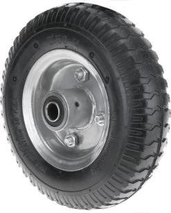 PrimeMatik - Roue De Brouette Pack De 2 90 Kg 8x2.5" 203x64 Mm. Courroie De Rechange Pour Plate-forme De Transport Et Chariots -Outils de jardinage professionnels 967x1200