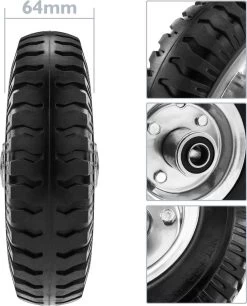 Massief - Roue De Brouette Pleine 2-pack 70 Kg 8x2.5" 203x64 Mm. Courroie De Rechange Pour Plate-forme De Transport Et Chariots -Outils de jardinage professionnels 970x1200 1