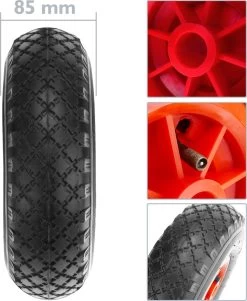 PrimeMatik - Roue De Brouette 70 Kg 10x3" 260x85 Mm. Courroie De Rechange Pour Plate-forme De Transport Et Chariots 10 PrimeMatik - Roue De Brouette 70 Kg 10x3" 260x85 Mm. Courroie De Rechange Pour Plate-forme De Transport Et Chariots -Outils de jardinage professionnels 986x1200 1
